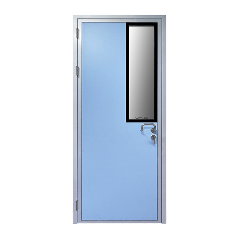 Pintu HPL Rangka Datar Paduan Aluminium