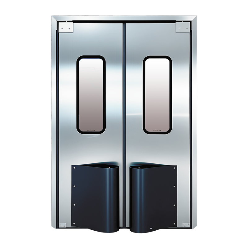 Pintu Anti Tabrakan Dua Arah Stainless Steel