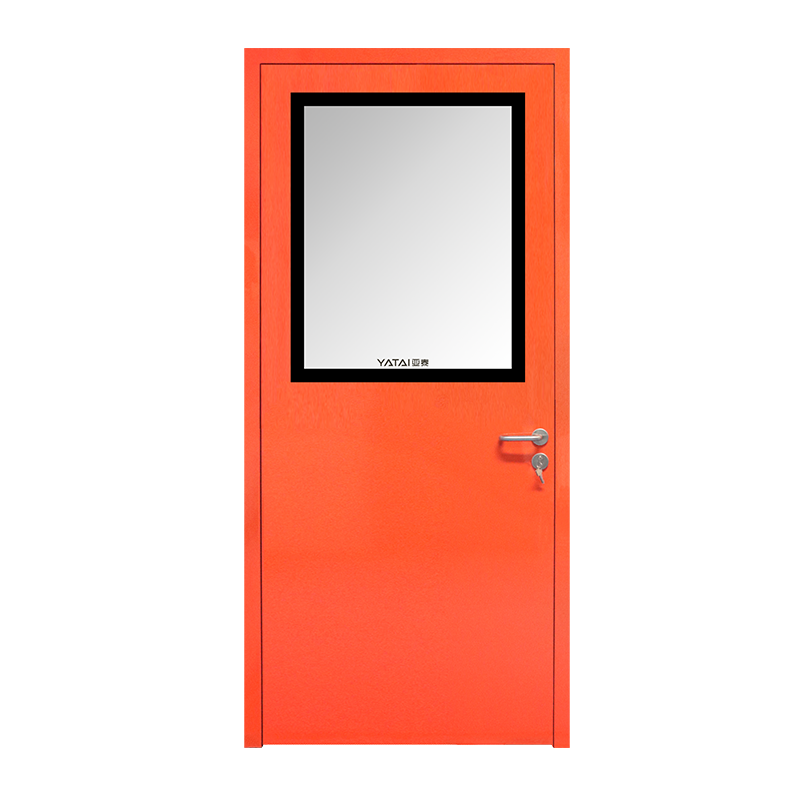 Pintu Bersih Baja Tipe Rangka Dilingkari